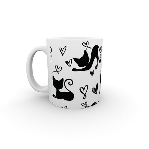 11oz Ceramic Mug - Cats - printonitshop