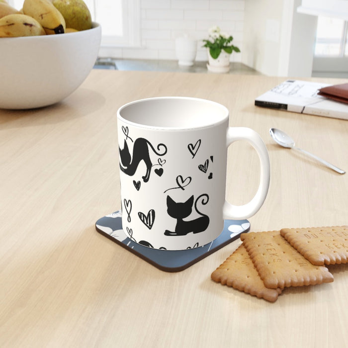 11oz Ceramic Mug - Cats - printonitshop