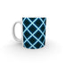 11oz Ceramic Mug - Neon Blue - printonitshop