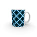 11oz Ceramic Mug - Neon Blue - printonitshop