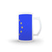 16oz Frosted Glass Stein - European Union - printonitshop