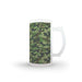 16oz Frosted Glass Stein - Camo Green - printonitshop