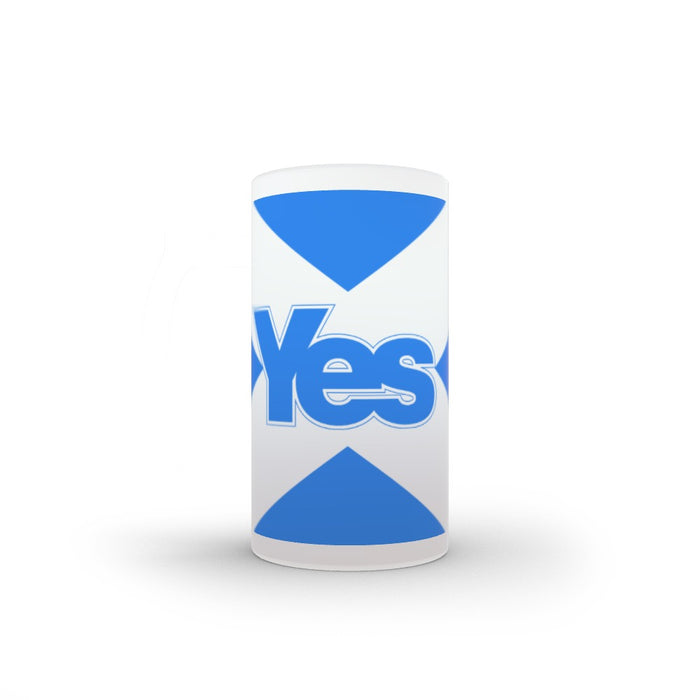 16oz Frosted Glass Stein - Scotland Yes - printonitshop