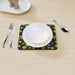 Placemat - Bees on Black - printonitshop