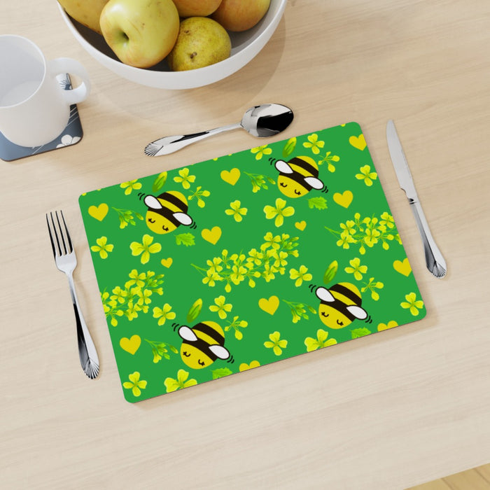 Placemat - Bees on Green - printonitshop