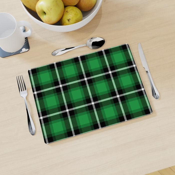 Placemat - Textured Fabric Green - printonitshop