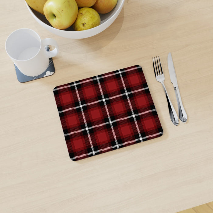 Placemat - Textured Fabric Red - printonitshop