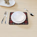 Placemat - Textured Fabric Red - printonitshop