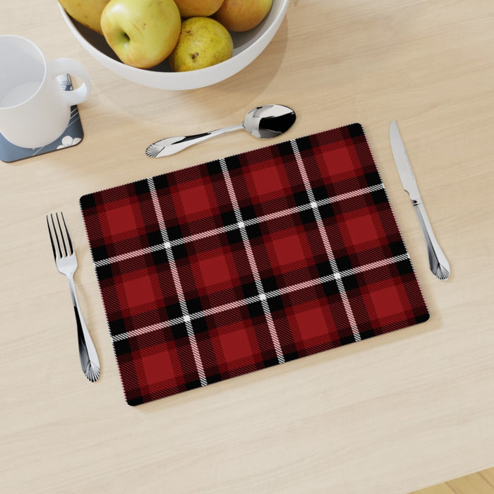 Placemat - Textured Fabric Red - printonitshop