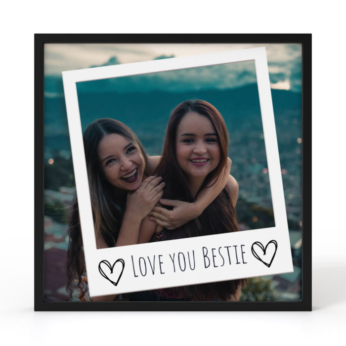 AirTile - Photo Upload - Love you Bestie - Print On It