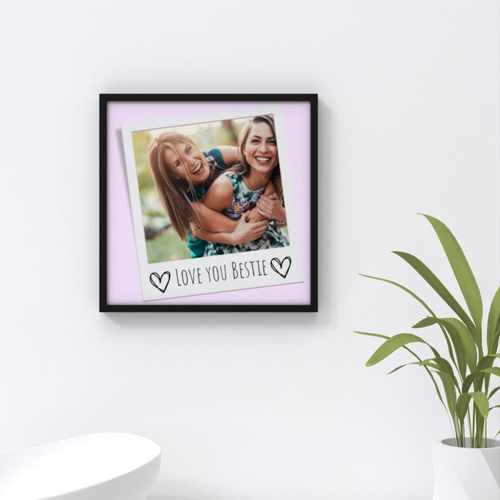 AirTile - Photo Upload - Love you Bestie - Print On It